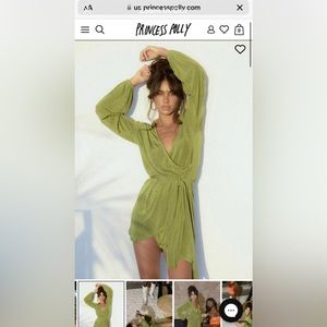 Princess Polly wrap dress